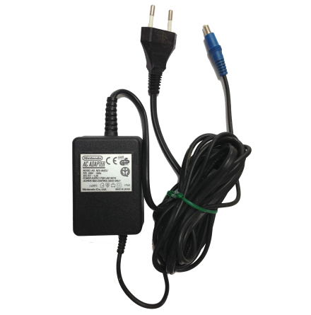 NES/SNES AC Adapter / Strmkabel (Bl kontakt)