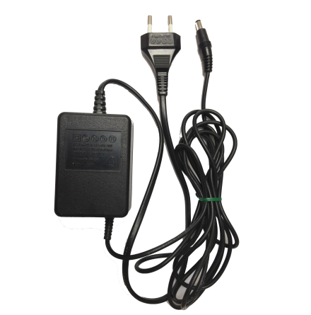 NES/SNES AC Adapter / Strmkabel (Svart kontakt)