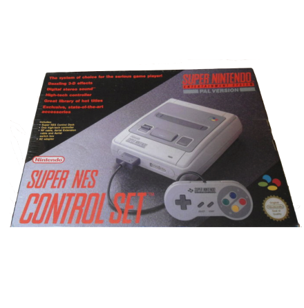 Super Nintendo Console Control Set SCN