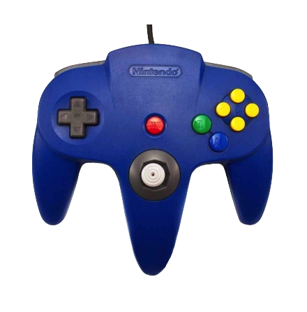 Nintendo 64 Controller Blue Used Original