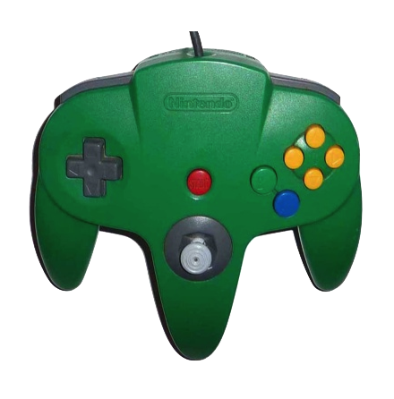 Nintendo 64 Handkontroll Grn/Green beg